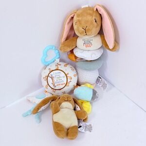 Kids Preferred Guess How Much I Love You Nutbrown Hare Stacker & Crib Toy Lot